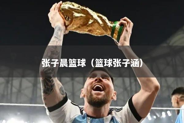 张子晨篮球（篮球张子涵）